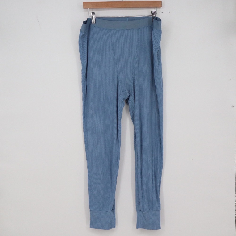 Stars Above Pajama Pants Womens XL Beautifully Soft Rib Fabric Blue Excellent
